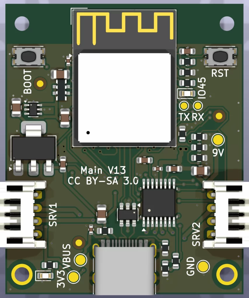 Rendu de la carte principale V13 vue de dessus